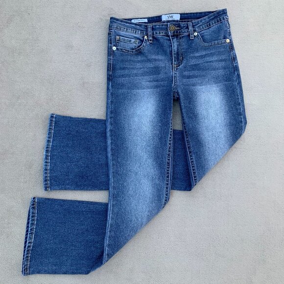 YMI Premium Stitch Boot Cut Mid Rise Jeans Sz29 - Picture 3 of 15